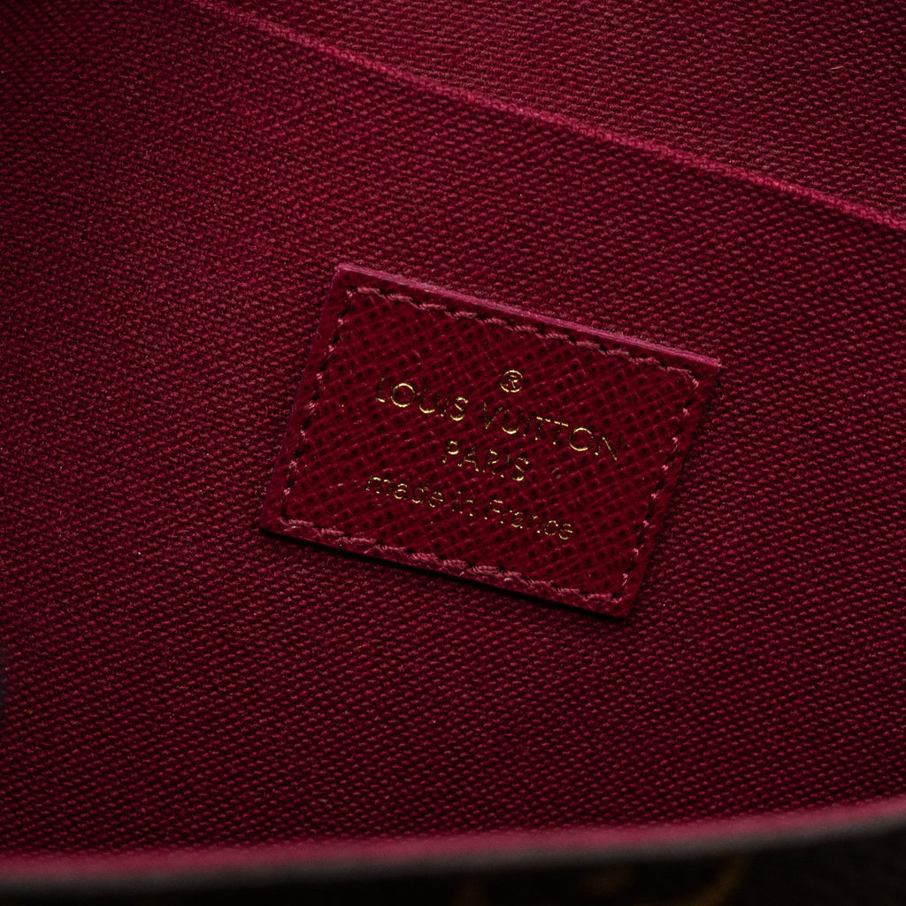 LOUIS VUITTON FELICIE POCHETTE MONOGRAM CANVAS GHW