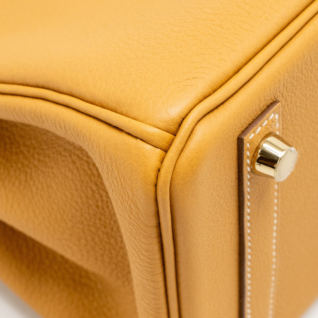 Hermes Birkin 25 Togo Naturel Sable GHW