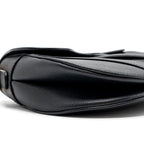 DIOR MEDIUM SADDLE BAG CALFSKIN BLACK GHW