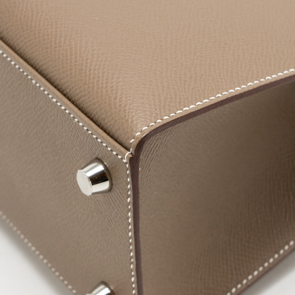 Hermes Kelly 25 Epsom etoupe SHW
