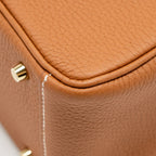 Hermes Mini Lindy Clemence Gold GHW