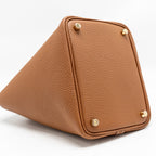 Hermes picotin 18 lock bag clemence gold GHW