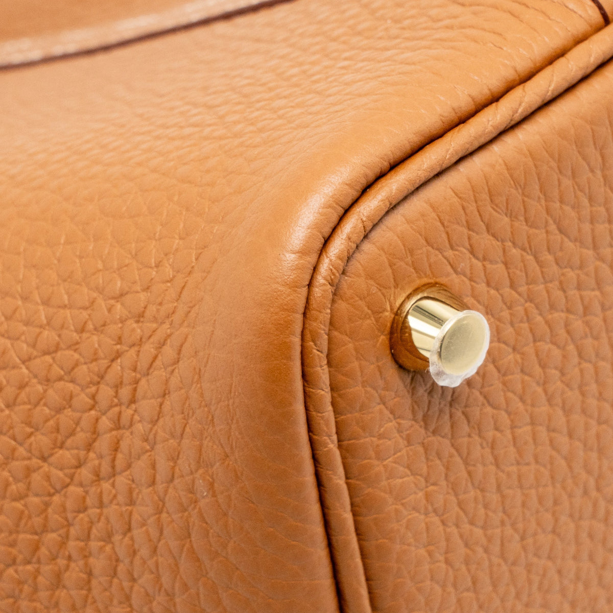 Hermes picotin 18 lock bag clemence gold GHW