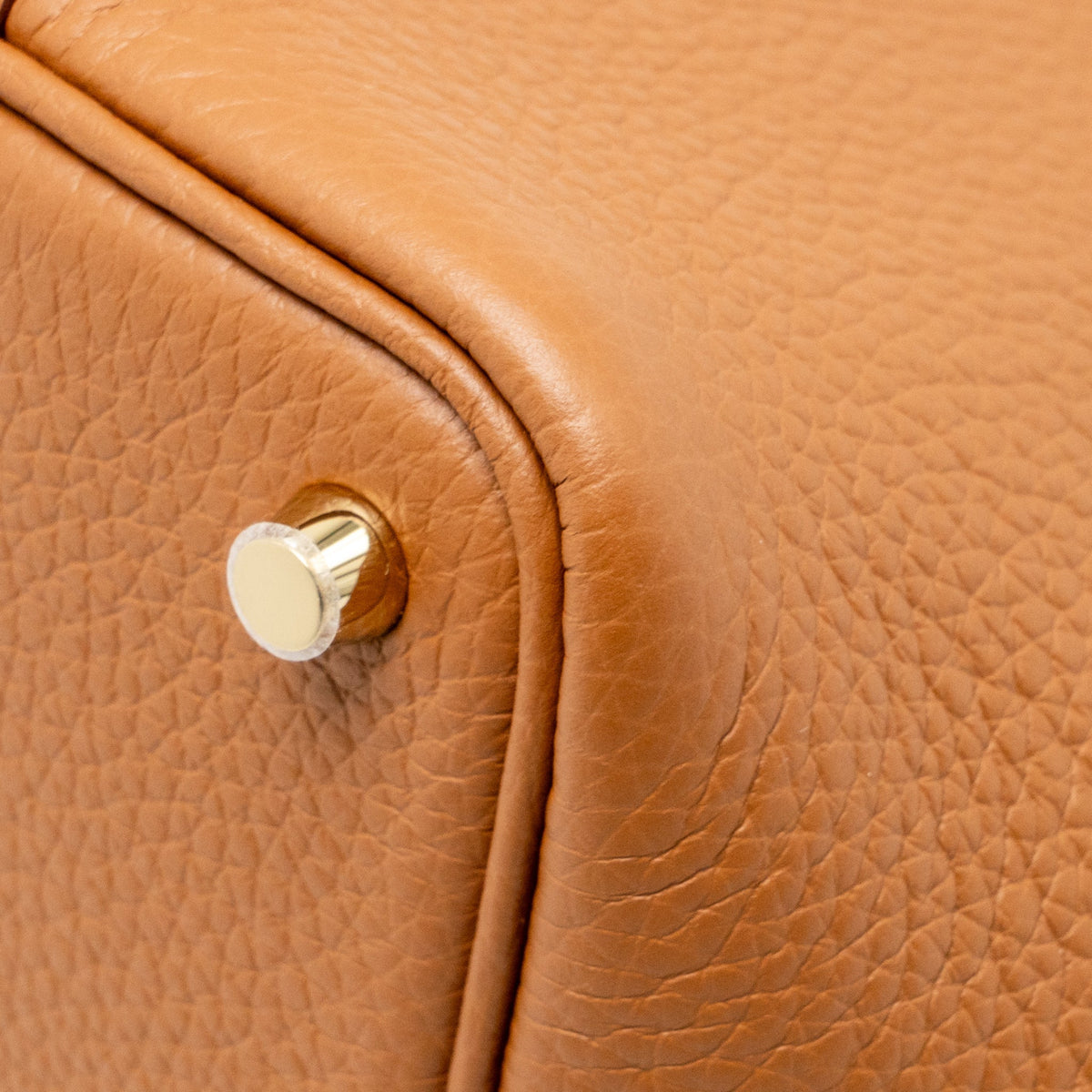 Hermes picotin 18 lock bag clemence gold GHW
