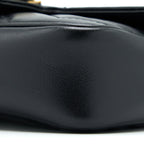 GUCCI GG MARMONT SUPER MINI BAG CALFSKIN BLACK GHW