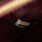 CHANEL MEDIUM COCO HANDLE WITH LIZARD HANDLE CAVIAR BURGUNDY GHW