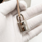 Hermes Picotin 18 Lock Bag Clemence Gris Perle SHW