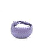 BOTTEGA VENETA MINI JODIE CALFSKIN PURPLE SHW