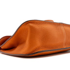 Hermes Halzan 31 clemence orange SHW