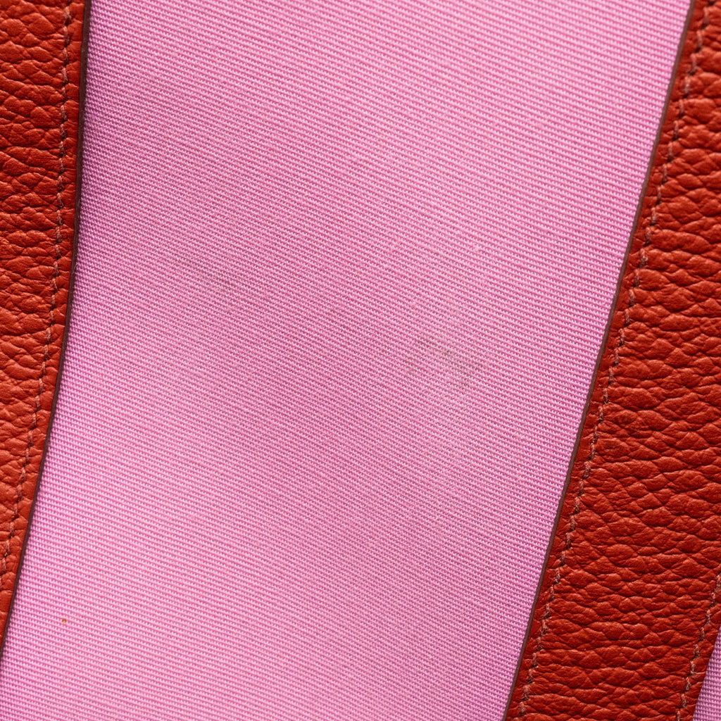 Hermes Garden File 28 Canvas/country pink /Rouge Duchesse SHW