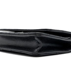 CHANEL CLASSIC WALLET ON CHAIN CAVIAR BLACK SHW (MICROCHIP)