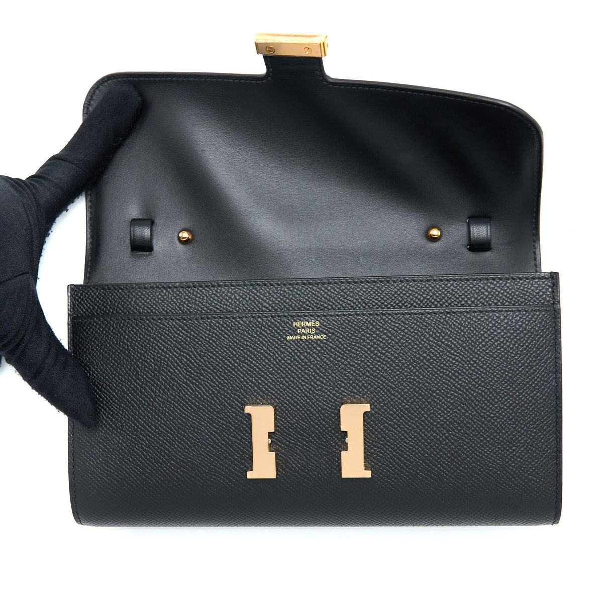 HERMES CONSTANCE TO GO EPSOM BLACK RGHW