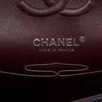 CHANEL SMALL CLASSIC DOUBLE FLAP BAG CAVIAR BLACK SHW (MICROCHIP)