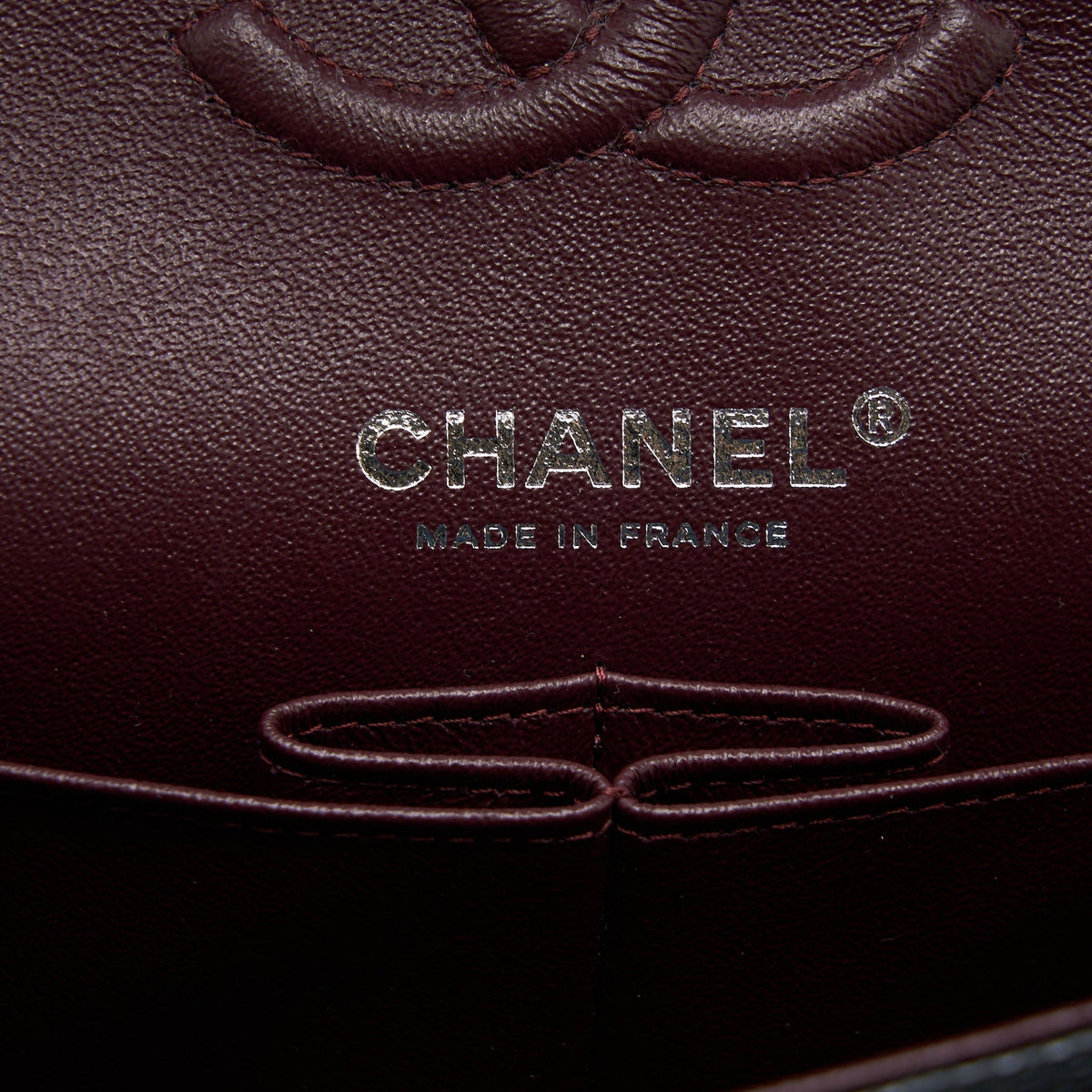 CHANEL SMALL CLASSIC DOUBLE FLAP BAG CAVIAR BLACK SHW (MICROCHIP)