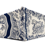 DIOR MEDIUM BOOK TOTE BLUE TOILE DE JOUY EMBROIDERY CANVAS