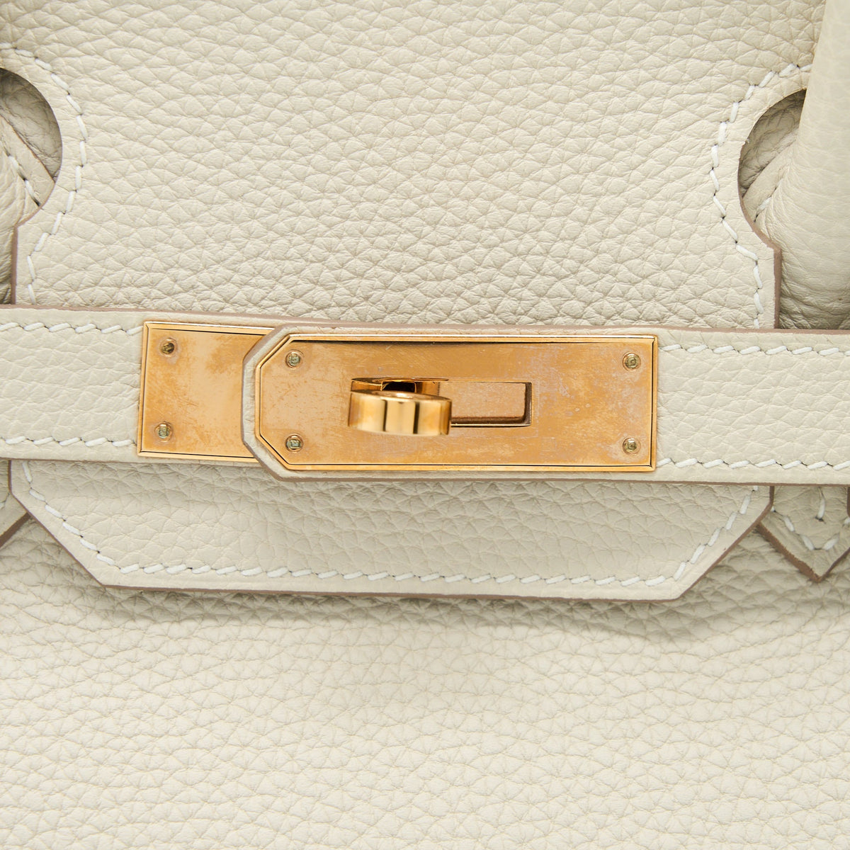 Hermes Birkin 30 Togo Craie RGHW