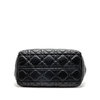 Dior Large Dior Toujours Bag Macrocannage Calfskin Black LGHW
