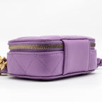 Chanel 22S CC Clutch with Chain Lambskin Purple GHW