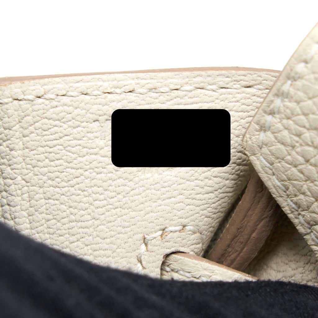 Hermes Birkin 30 Togo Craie RGHW
