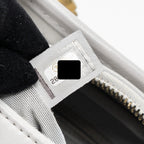 CHANEL SMALL GABRIELLE HOBO BAG AGED CALFSKIN LIGHT GREY GHW