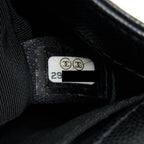 CHANEL SMALL BOY BAG CAVIAR BLACK GHW