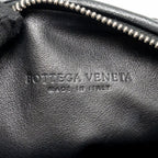 BOTTEGA VENETA MINI JODIE LAMBSKIN BLACK SHW