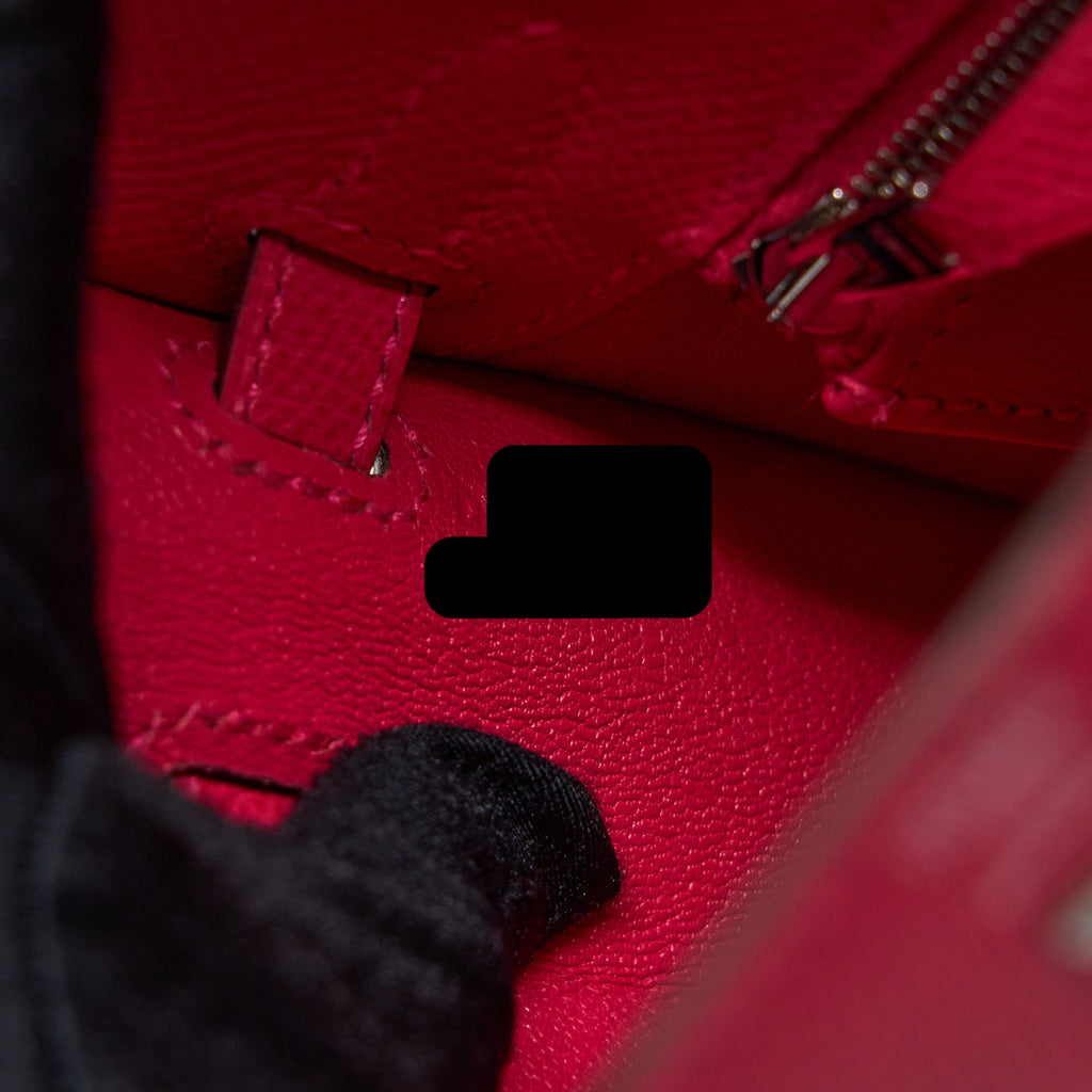 Hermes Kelly 25 Epsom I6 Rose Extreme SHW