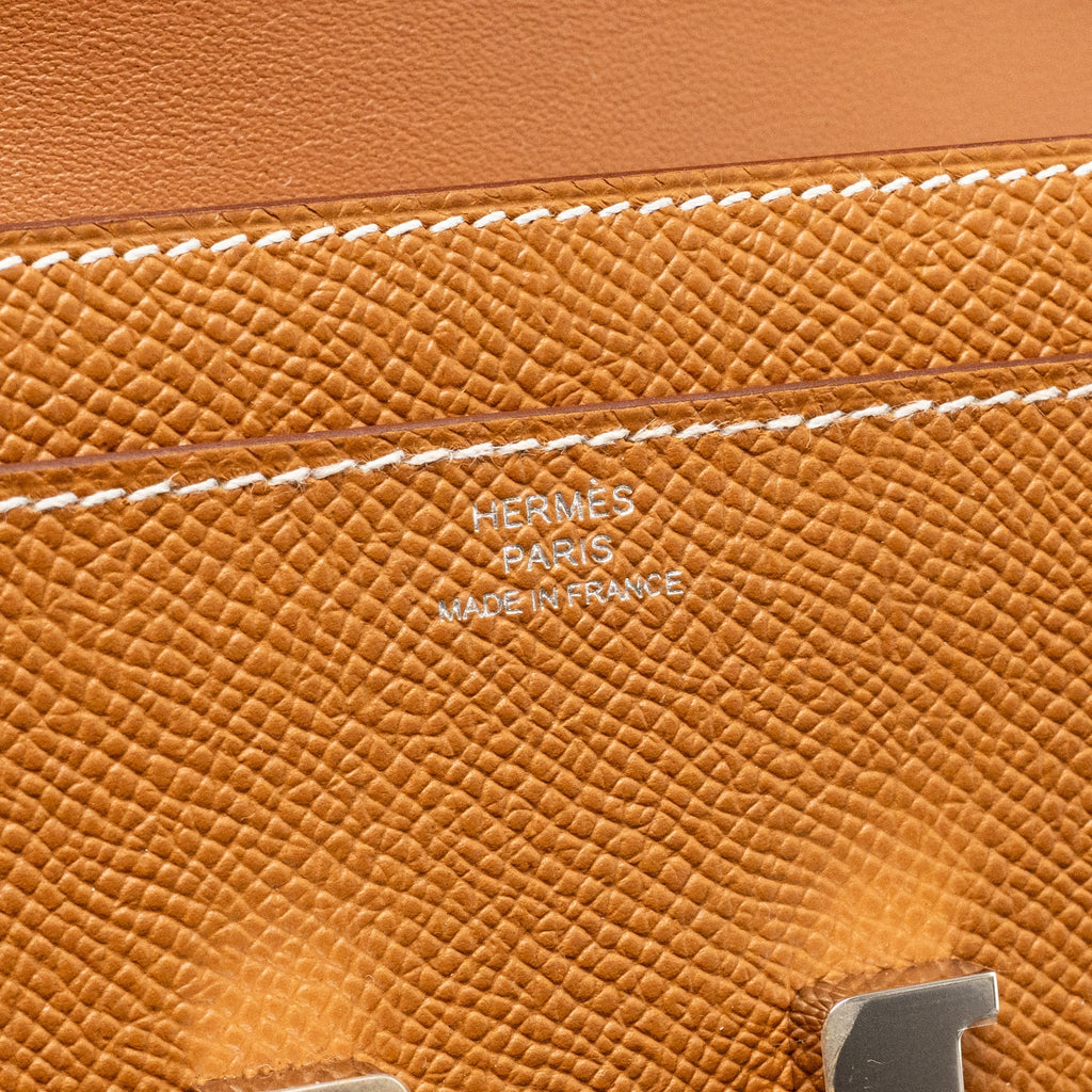 Hermes Constance To Go Epsom Gold SHW