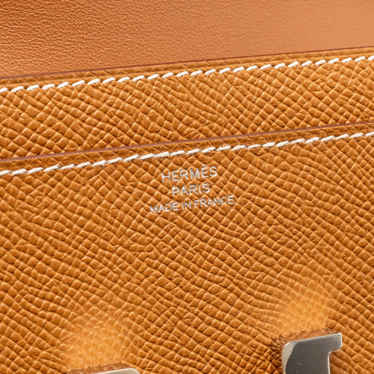 Hermes Constance To Go Epsom Gold SHW
