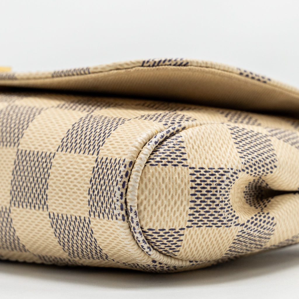 LOUIS VUITTON FAVORITE PM DAMIER AZUR CANVAS GHW