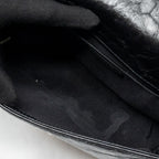 CHANEL MEDIUM CHEVRON BOY BAG LIMITED EDITION CALFSKIN BLACK SHW
