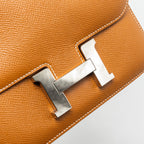 Hermes Mini Constance Epsom Gold SHW