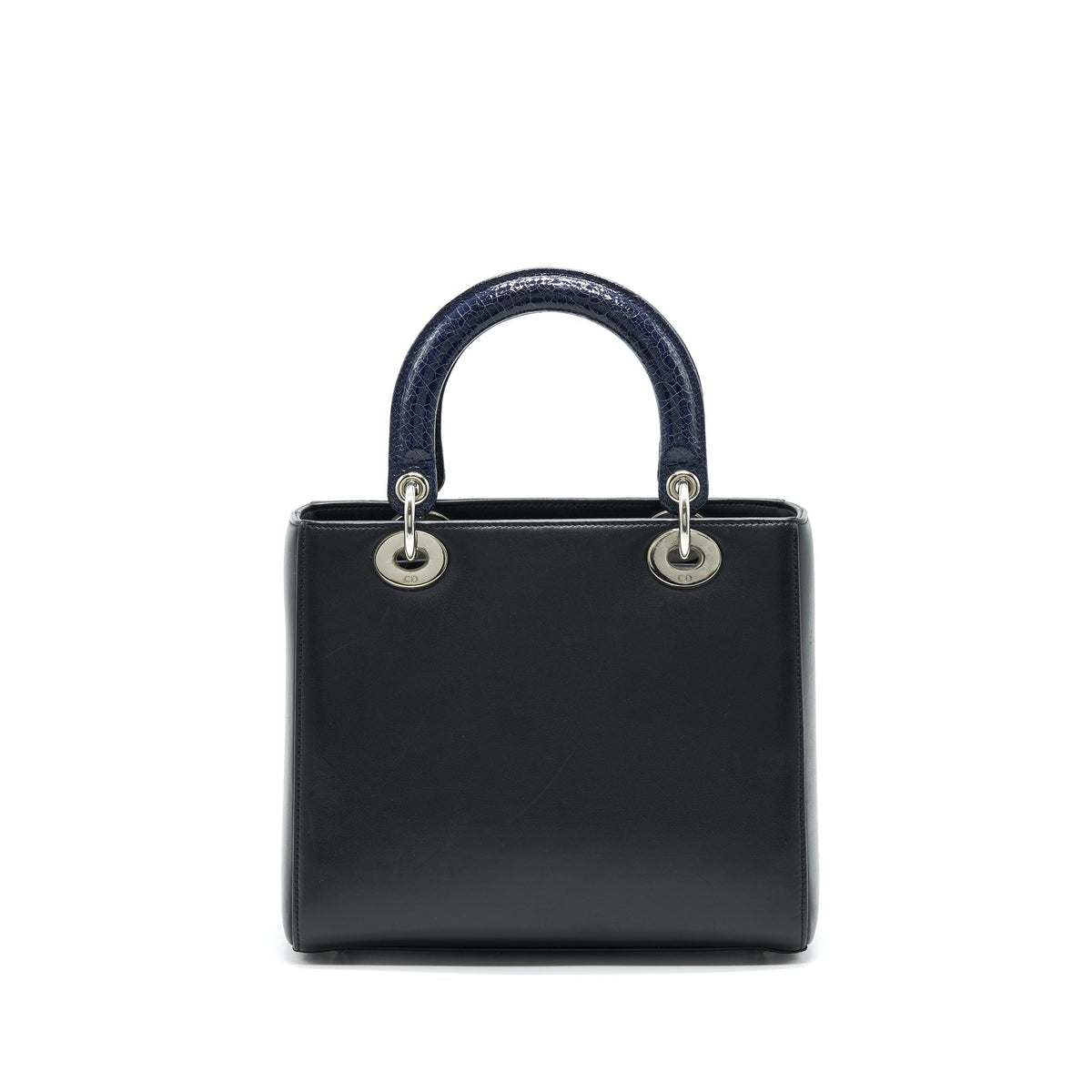 DIOR MEDIUM LADY DIOR BAG LIMITED EDITION BLACK/ BLUE
