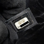 CHANEL MEDIUM CHEVRON BOY BAG LIMITED EDITION CALFSKIN BLACK SHW
