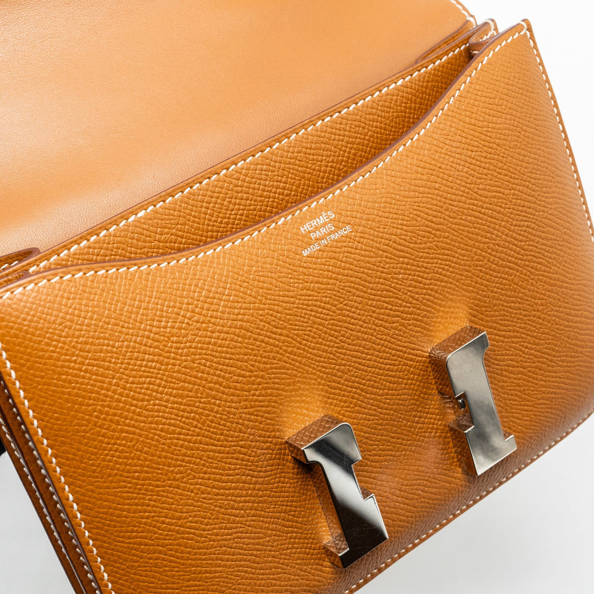 Hermes Mini Constance Epsom Gold SHW