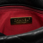 CHANEL MEDIUM 19 BAG GOATSKIN BLACK MULTICOLOUR HARDWARE