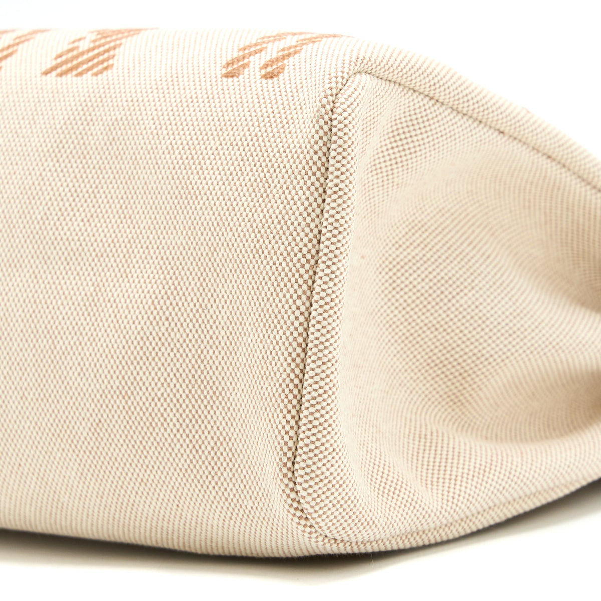 HERMES HERBAG ZIP 31 TOILE H EN RELIEF BRIDES SABLE/ECRU-BEIGE/NAT SABLE
