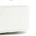 CHANEL 22S HEART BAG LAMBSKIN WHITE LGHW (MICROCHIP)
