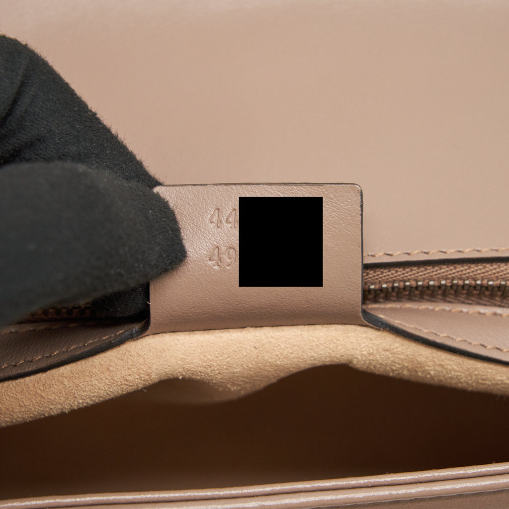 GUCCI MARMONT SMALL DUSTY PINK MATELASSÉ SHOULDER BAG GHW