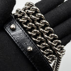 CHANEL MEDIUM CHEVRON BOY BAG LIMITED EDITION CALFSKIN BLACK SHW