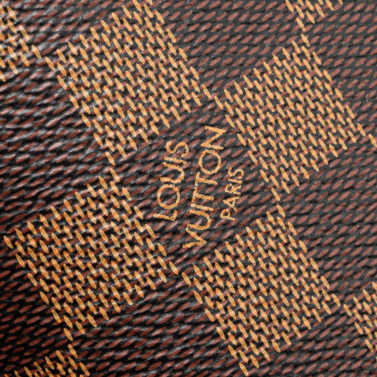 LOUIS VUITTON ALMA BB WITH BRAIDED HANDLES DAMIER EBENE CANVAS GHW