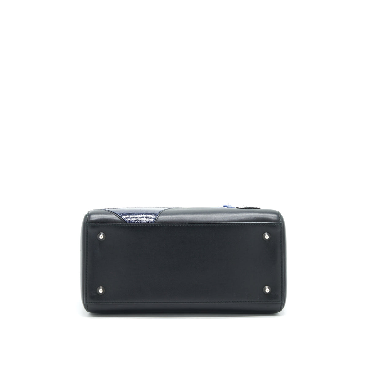 DIOR MEDIUM LADY DIOR BAG LIMITED EDITION BLACK/ BLUE