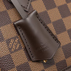 LOUIS VUITTON ALMA BB WITH BRAIDED HANDLES DAMIER EBENE CANVAS GHW