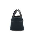 HERMES PICOTIN CARGO 18 SWIFT AND TOILE CANVAS BLACK SHW
