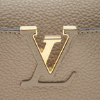 LOUIS VUITTON CAPUCINES BB TAURILLON GALET GHW