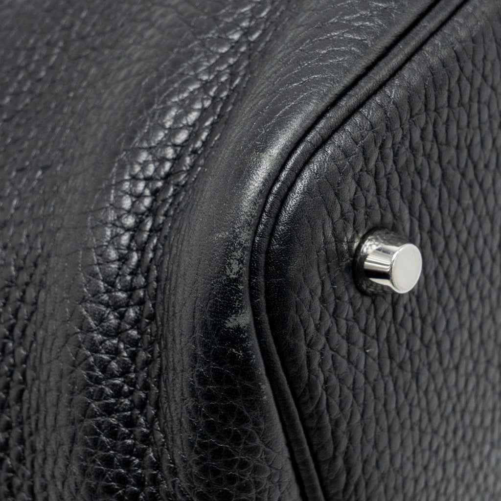 Hermes Picotin 22 lock bag clemence black SHW