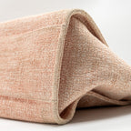 CHANEL DEAUVILLE TOTE BAG CANVAS/ CALFSKIN PINK SHW