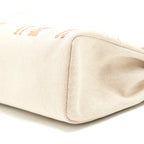 HERMES HERBAG ZIP 31 TOILE H EN RELIEF BRIDES SABLE/ECRU-BEIGE/NAT SABLE