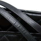 CHANEL MATELASSE CHAIN TOTE BAG CAVIAR BLACK GHW