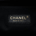 CHANEL MATELASSE CHAIN TOTE BAG CAVIAR BLACK GHW